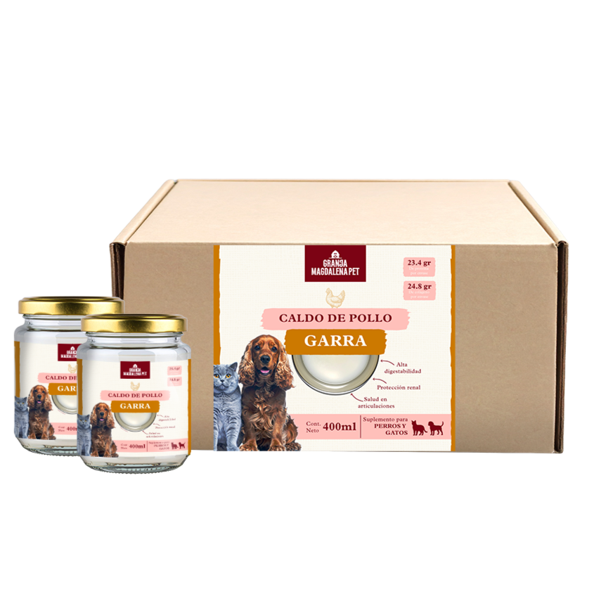 Pack Caldos de Garra de Pollo | 6  Unidades