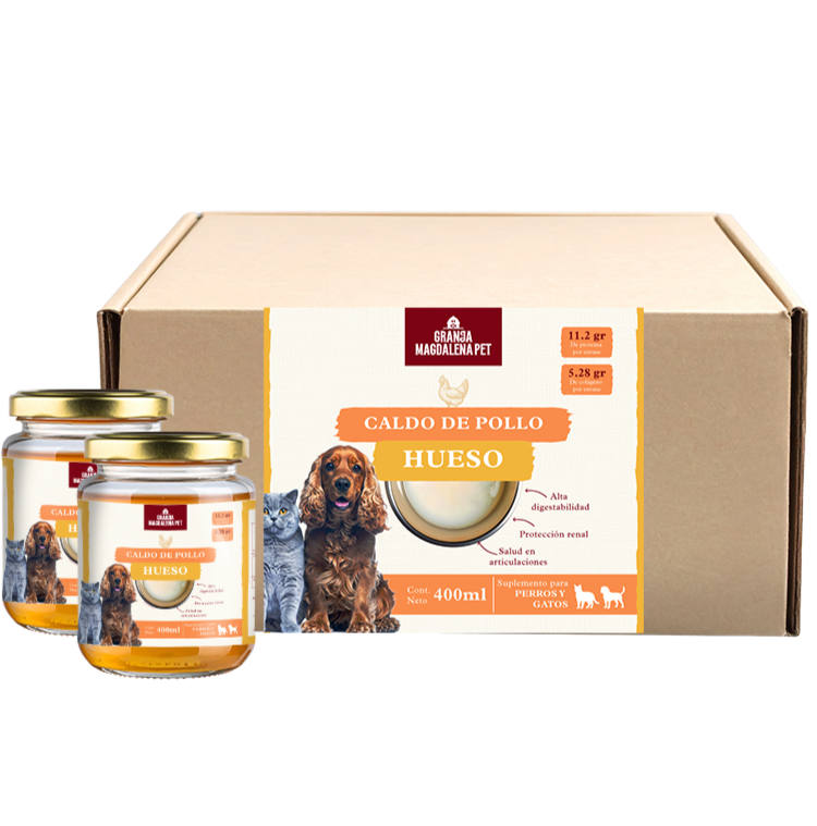 Pack Caldos de Hueso de Pollo | 6 unidades