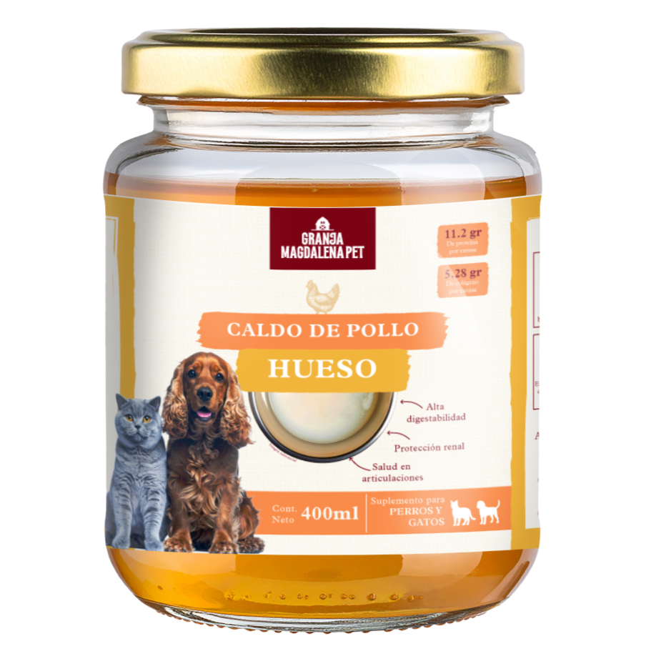 Caldo de Hueso de Pollo