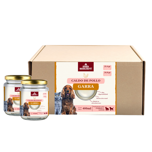 Pack Caldos de Garra de Pollo | 6  Unidades