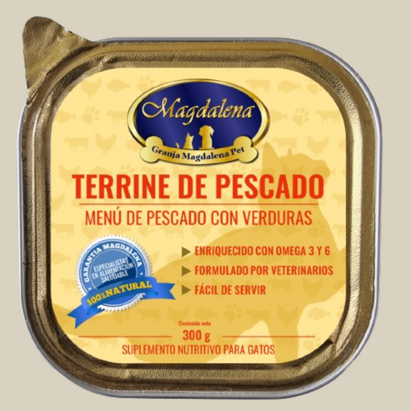 Terrine de Pescado para Gatos