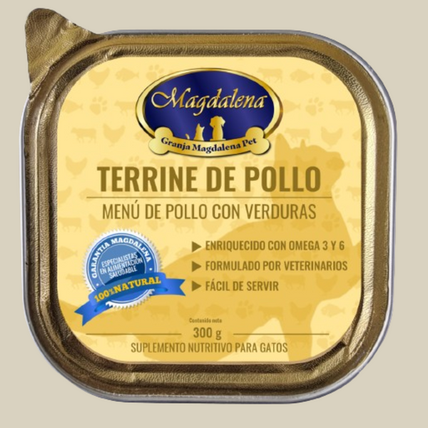 Terrine de Pollo para Gatos