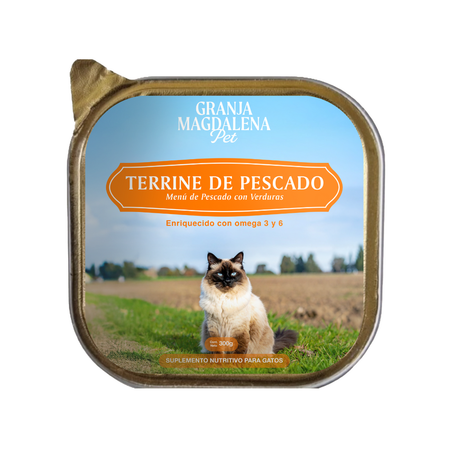 Terrine de Pescado para Gatos