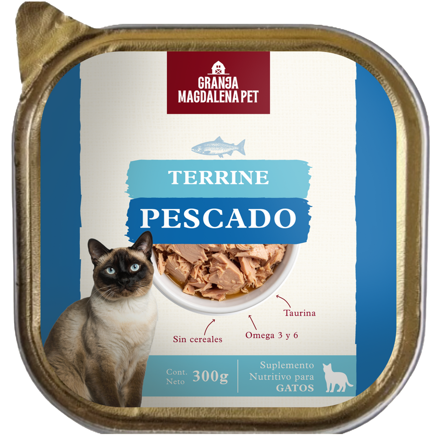 Terrine de Pescado para Gatos
