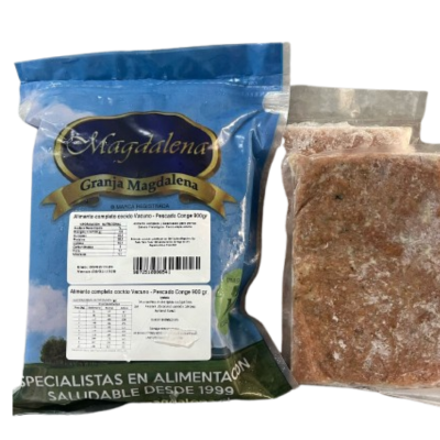 Alimento Cocido Vacuno Congelado 900 Grs
